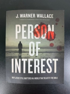 Person of Interest SIGNED by J. Warner Wallace 2021 1st Edition - Kreskin coll.