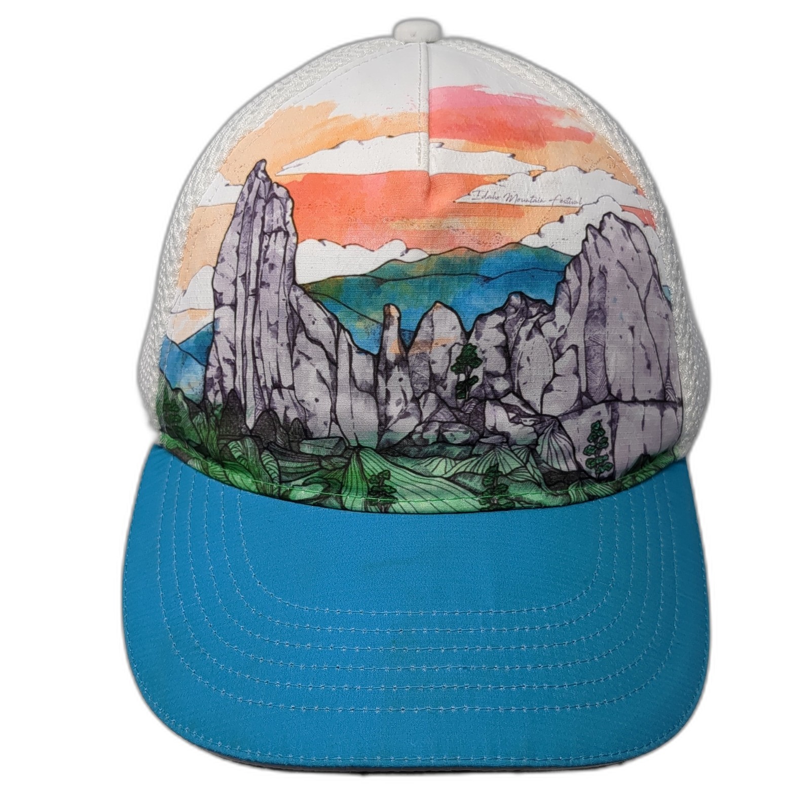 Headsweats Snapback Trucker Hat Multi One Size Adjustable Me