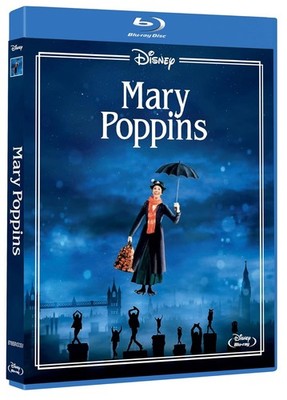 Blu-ray MARY POPPINS - Disney Neu Sealed 1965
