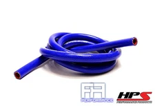 1Feet HPS 9/16" 14mm High Temp Reinforce Silicone Heater Hose Tube Coolant Blue