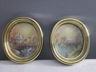 New ListingVintage Homco Swan Duck Pictures Gold Frame (Set Of 2)