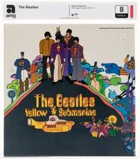 1969 The Beatles Yellow Submarine Sealed LP Vinyl AMG Graded 8.0