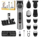 Professional Beard Trimmer for Men, Cordless, IPX6 Waterproof