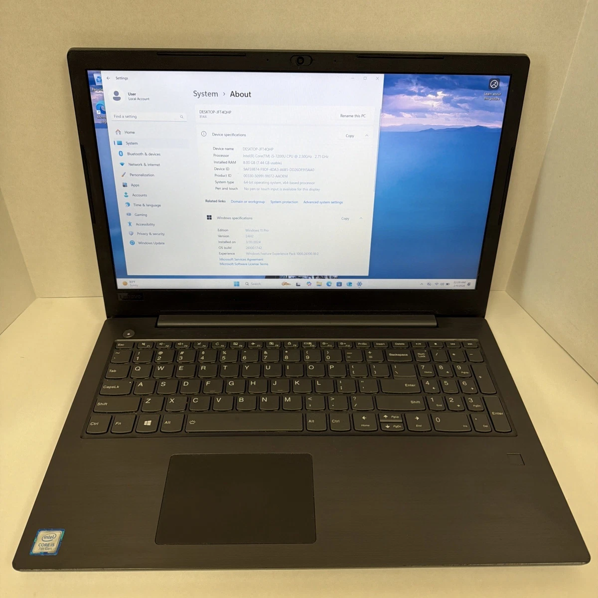 Lenovo PC Laptops & Netbooks i5-7200U Processor for sale - eBay