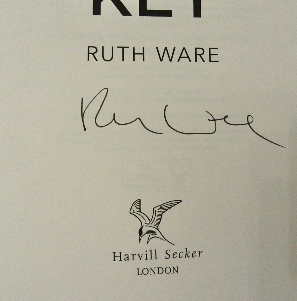 The Turn of the Key: RUTH WARE: Hb +Wraps. SIGNED COPY : 2019 - Image 2 of 4