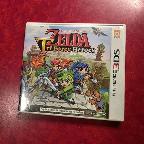 New ListingNintendo Zelda Tri Force Heroes Nintendo 3DS 2015 NTSC-U/C Case CIB