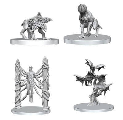 Stranger Things Miniaturen Demobat / Demodog (unbemalt)