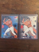 Cam Smith 2025 Topps Finest RC Sky Blue Refractor /325 & Base - Houston Astros