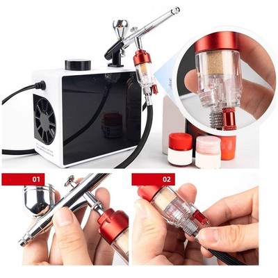 Airbrush-Filter, professionelles Zubehör, Mini-Luftfilter,