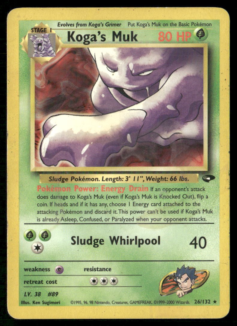 Gym Challenge #026/132 Koga's Muk