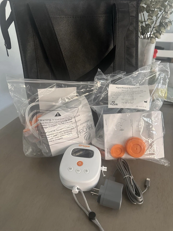 Extractor de leche eléctrico doble Hygeia Fit Pro Foto 2 de 4