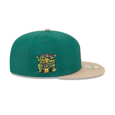 NEW ERA 59FIFTY Teenage Mutant Ninja Turtles Pizza Tree Green with