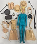 Vintage Marx Cowgirl Action Figure Johnny West Western w/ Accessories