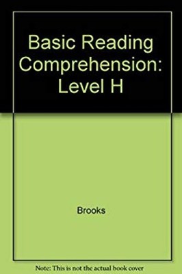 Basic Reading Comprehension : Level H Paperback