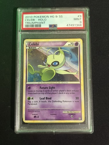 Celebi graded PSA 9 for sale on eBay