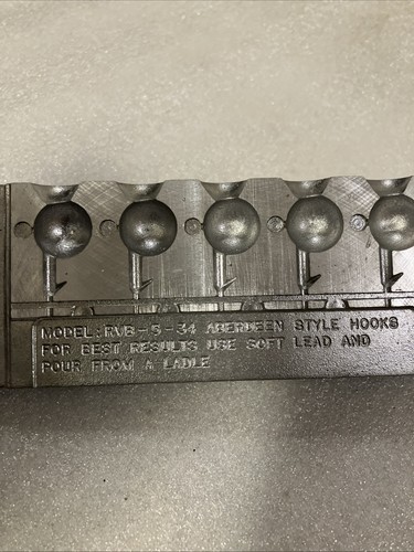 3108 RVB-5-34 Do-It Round Head Jig Reverse Barb Collar 5 ea of 3/4 oz size - Picture 11 of 14