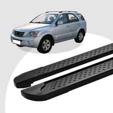 Auto Trittbretter passend für Kia Sorentoab08/2002-11/2009 SOMA Schwarz mIt ABE