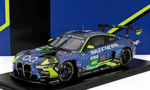 Spark BMW M4 GT3 EVO 3.0L TURBO 24h LE MANS 2025 ROSSI/VAN DER LINDE/HARTHY 1/18