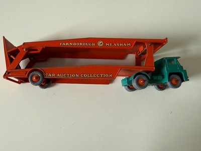 Matchbox Lesney Regular Wheels Guy Warrior Car Transporter Made In England