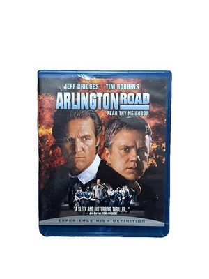 Arlington Road (Blu-ray Disc, 2007) Jeff Bridges Tim Robbins Brand RARE OOP EX
