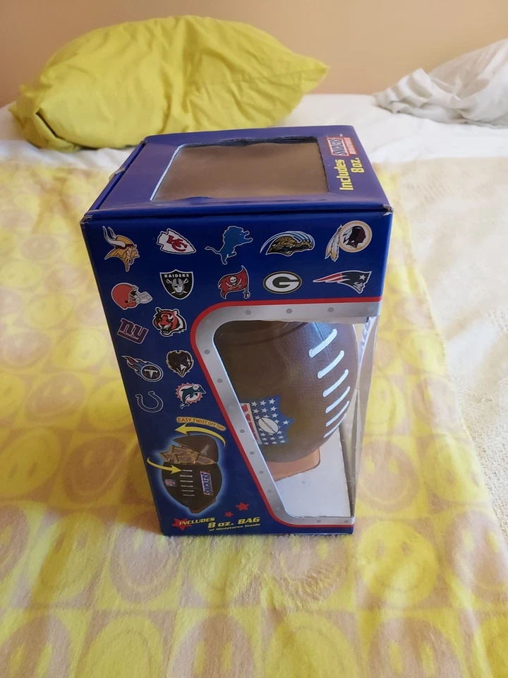 Snickers Vintage Football Candy Bowl. NO CANDY. With Box. Made In USA - Image 4 of 4