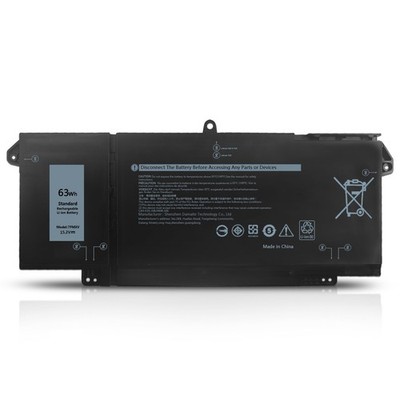 LOT 63Wh 7FMXV Battery For Dell Latitude 5320 7320 7420 7520 9JM71 4M1JN TN2GY