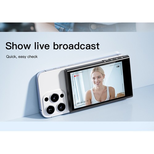 Projecteur Téléphone Magnétique Sans Fil pour Superbe Selfies 1080P et Vidéo - Photo 12 sur 18