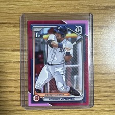 2024 Bowman - Prospects Enrique Jimenez #BP-31 Fuchsia Border /299 (RC)
