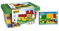 Unico Plus 8525 Big Box 250 Bausteine + 3 Bodenplatten ZusäTzlich