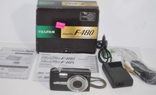 FUJIFILM FinePix F480 Compact Digital Camera w/ 4GB Card Charger Battery in Box