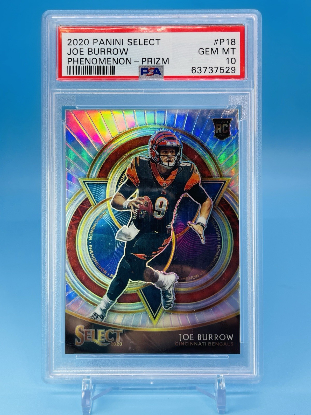 Joe Burrow Panini Select Phenomenon #P18 Base