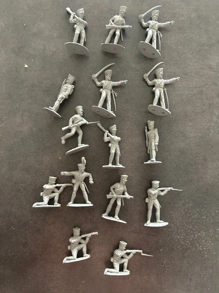 Figurines 1/32 Premier Empire Infanterie Prussienne Marque ? - Photo 1/4