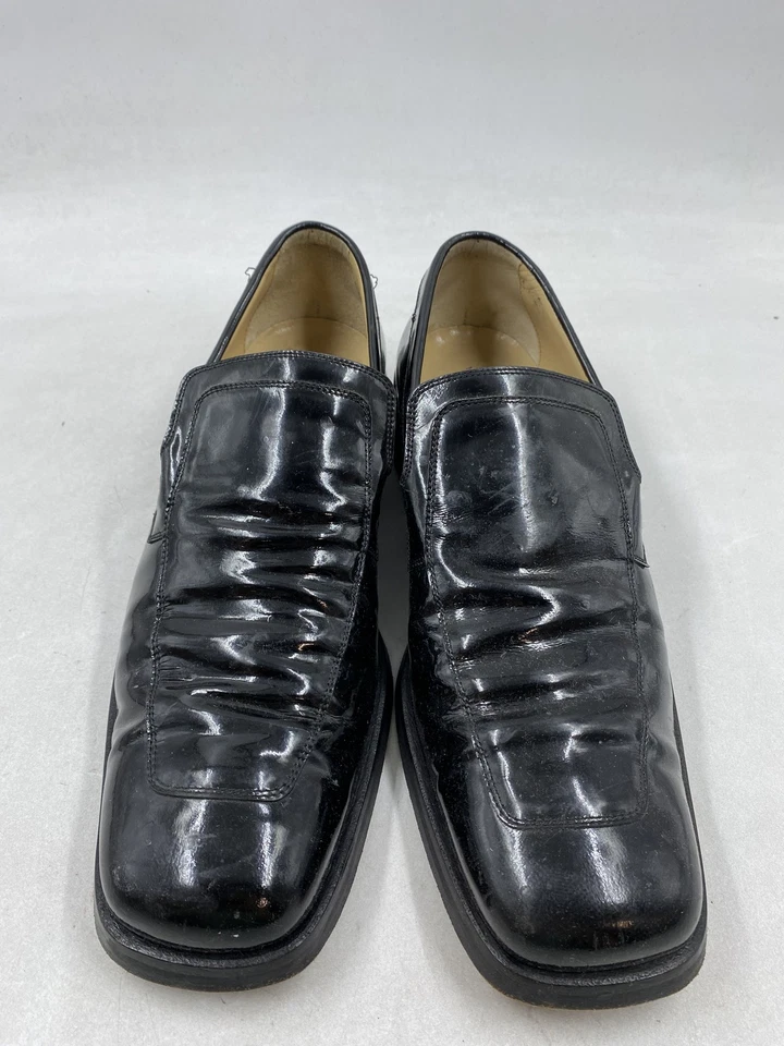 Mocasín de vestir Gucci negro charol M 9,5 Foto 2 de 4