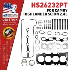 For Replace Fel-Pro HS26232PT Cylinder Head Gasket Set For 2008 Toyota RAV4 2.4L