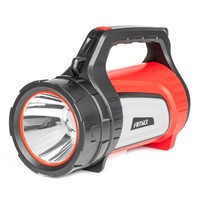 Led Handlampe Amio T6+COB Akku 4200Mah USB-C 400Lm IP67 Schwarz-Rot
