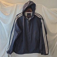 Vintage Gap Full-zip Windbreaker Jacket Hooded Men's Sz XL Blue