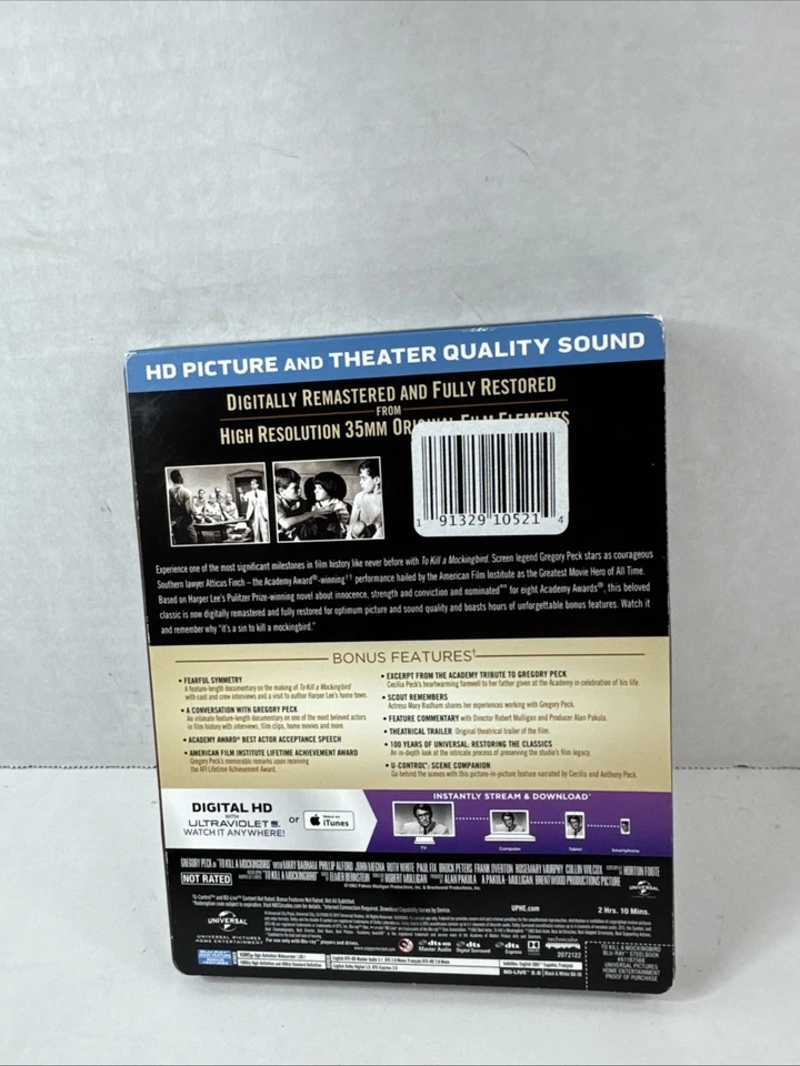 To Kill a Mockingbird (Blu-ray Steelbook) NO DIGITAL - Image 2 of 3