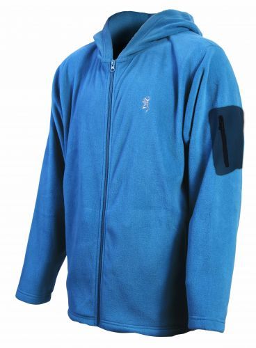 ひと専用 Browning Men's Hooded Fleece Jacket w/ Sleeve Pocket Mens BRI0028
