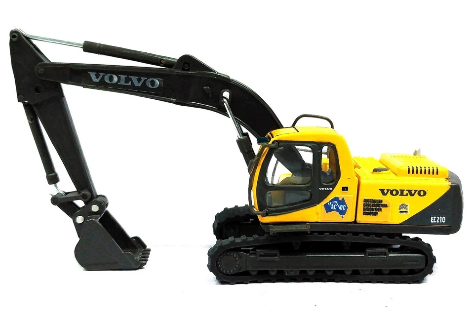 1:87 VOLVO CONSTRUCTION HYDRAULIC EXCAVATOR -  NEW DIECAST IN DISPLAY CASE - Image 2 of 3
