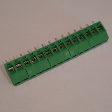 5 pcs, Altech AKZ350/14 PCB Terminal Block Screw Connectors 14Pin  5.08mm Pitch
