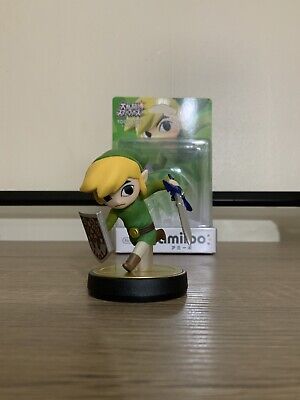 Toon Link Amiibo Wind Waker legend of Zelda Nintendo Switch Wii U 3DS NEW  SEALED