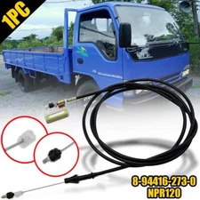 For Isuzu ELF NPR 120 Truck 1994 - 1996 Accelerator Throttle Cable Black