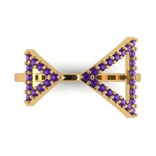 0.2475 tcw Round Vintage Engagement Ring, 14K Yellow Gold Natural Gemstone