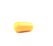3 WAY GUITAR PICKUP TOGGLE SWITCH TIP KNOB AGED CREAM / AMBER