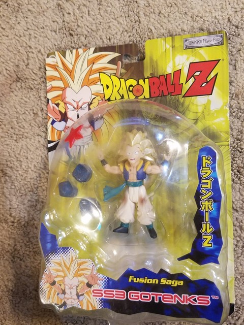 2004 Jakks Pacific Dragon Ball Z Action Figure Fusion Saga Ss3 Gotenks 
