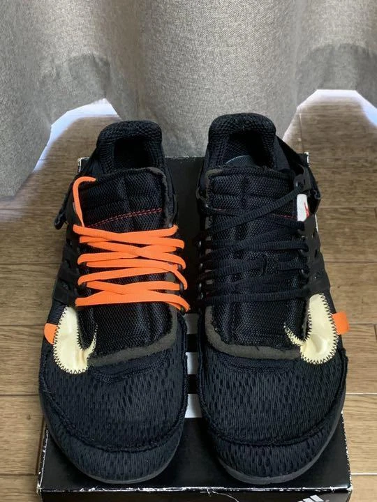 2018 Nike Off White Air Presto Black White The Ten AA3830-002 US11 29cm used