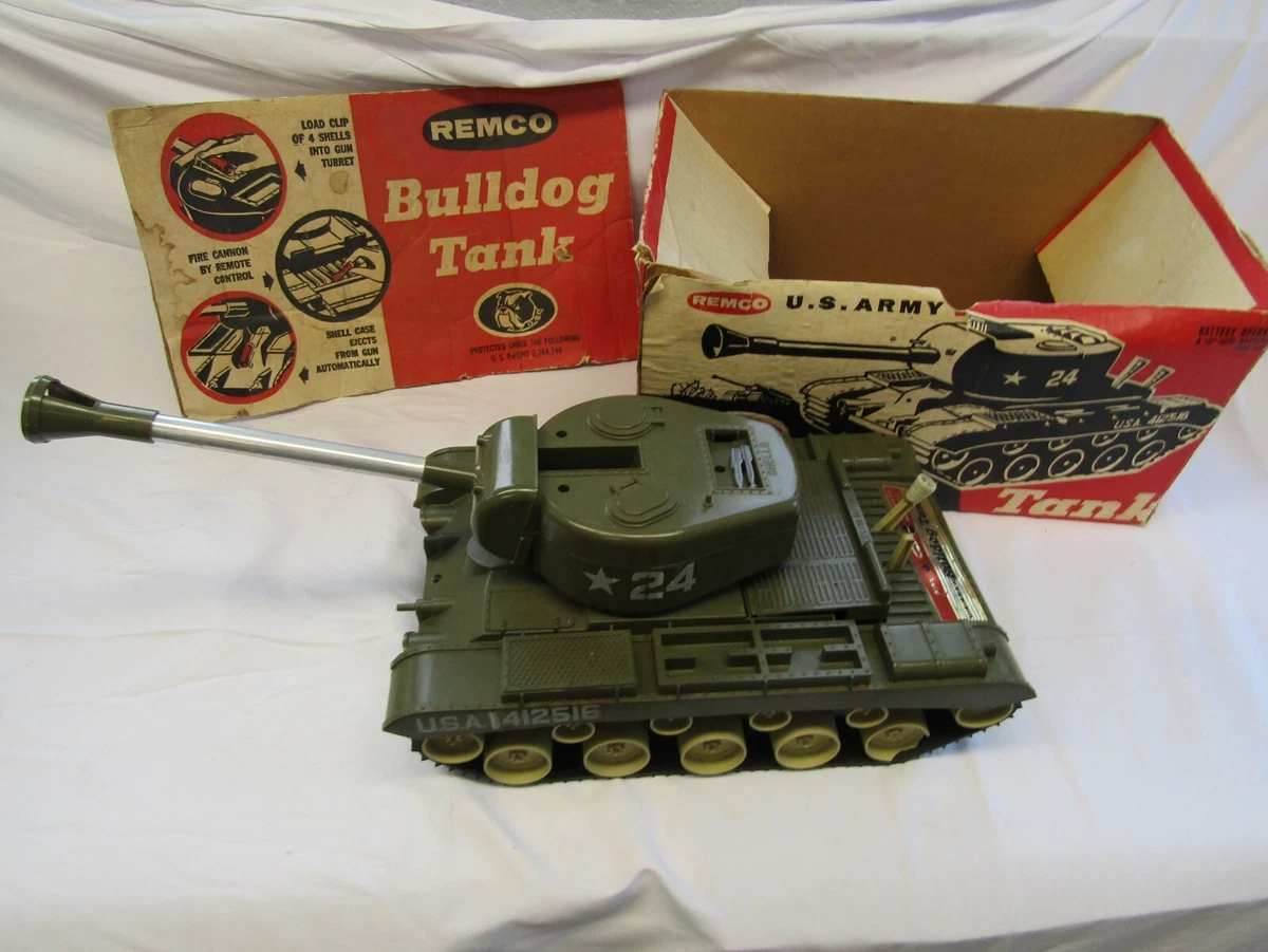 Remco hotsell bulldog tank