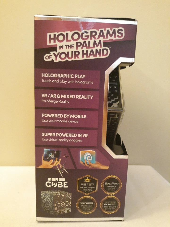 Meet The Merge Cube Hold Holograms In The Palm Of Your Hands **NEW** - Image 4 of 4