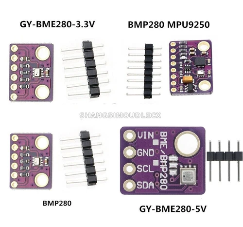 10DOF I2C/SPI BME280 BMP280 MPU9250 Kompass Barom para Arduino Raspberry Pi