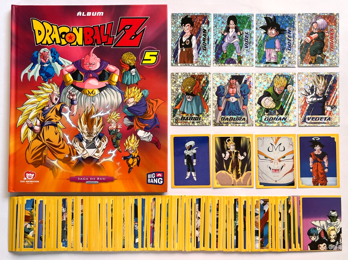 ALBUM DRAGON BALL Z 5 BUU SAGA Big Bang Hardcover + Full Set 176